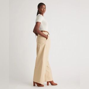 Quince Cashmere Cream Top Size Small